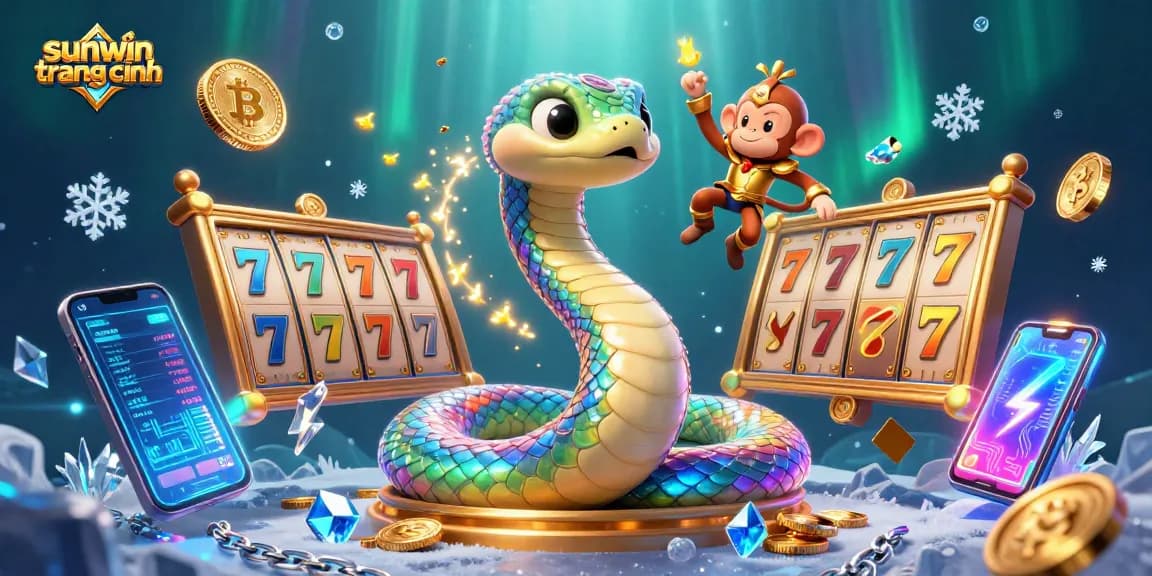 Experience the excitement of sunwin trang chính with vibrant casinos, slot games, and playful characters.