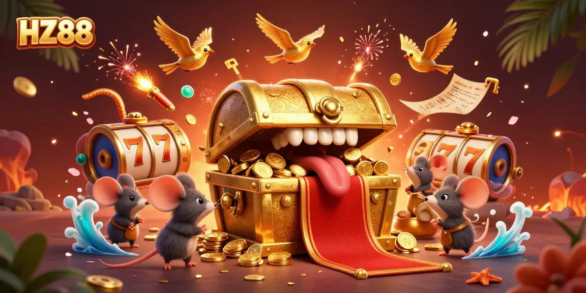 Experience HZ88 with excitement through vibrant slot action and dynamic treasures!
