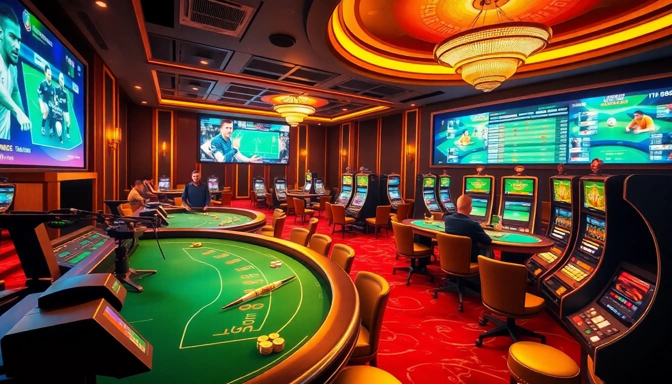 Engage with thrilling gambling action on https://da88.trading/ featuring casino tables, slot machines, and live betting.
