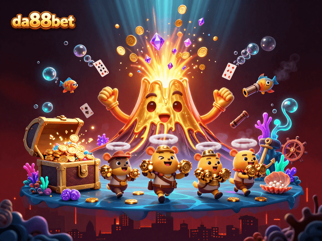 Join da88bet for an exhilarating adventure of treasure, explosive winnings, and thrilling games!