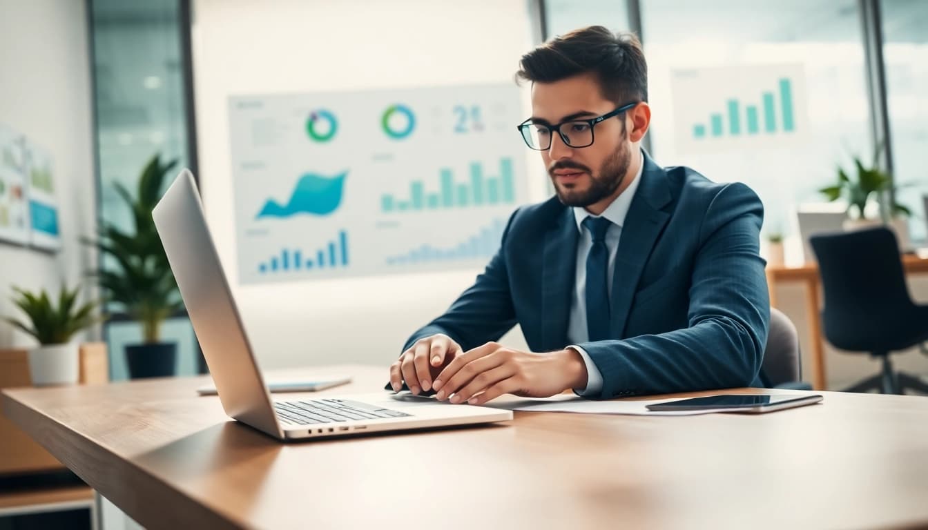 SEO Tipps zur Verbesserung der digitalen Marketingstrategien in modernen Büros analysiert.