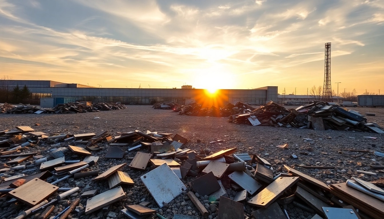 Schrottplatz Duisburg: Überblick über die umweltfreundliche Metallentsorgung und -recycling.