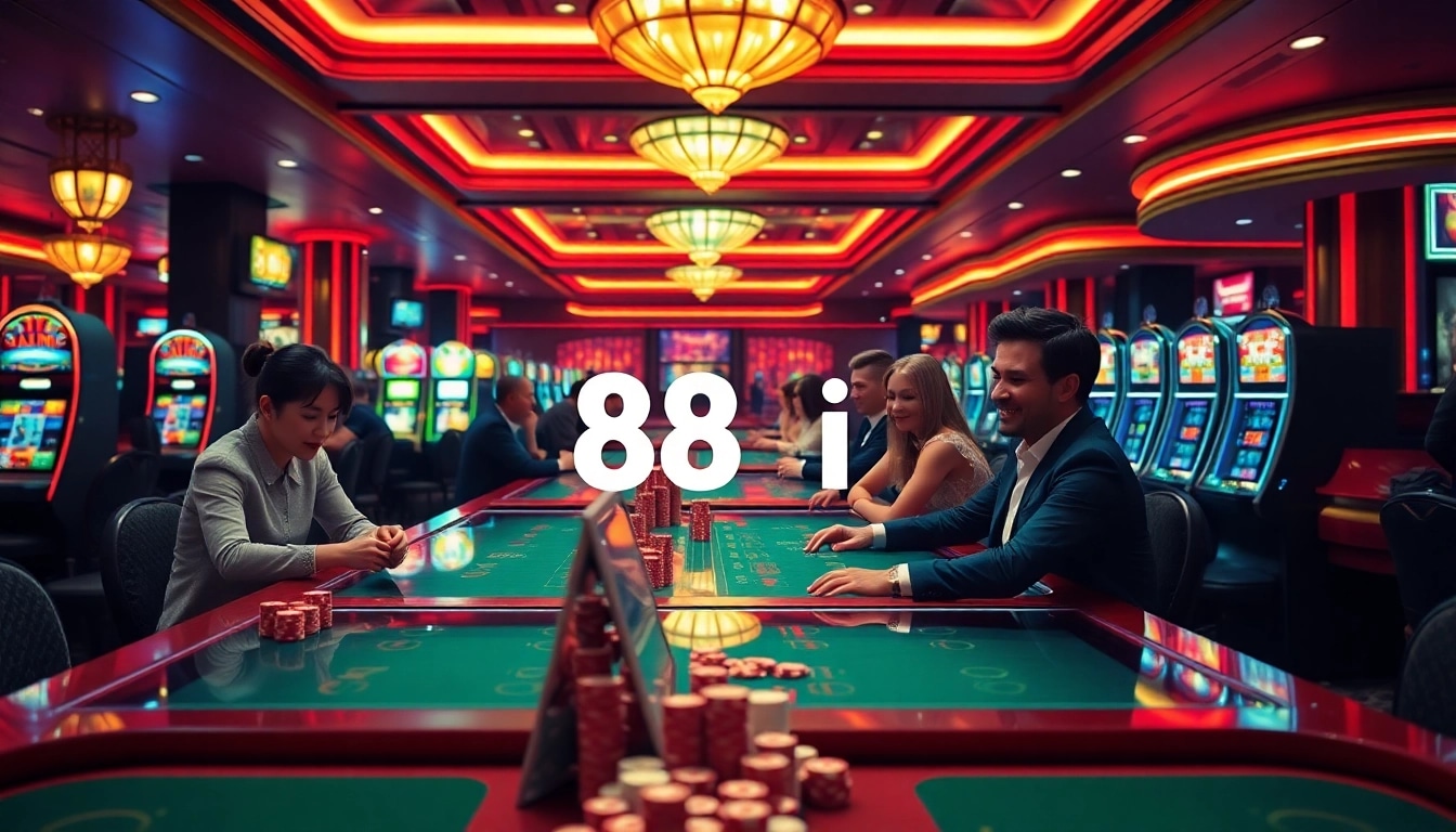 Engage in thrilling online casino games at link 88i with vibrant tables and exciting slot machines.