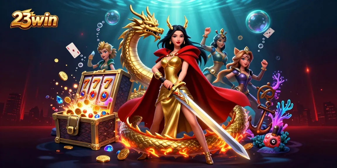 Experience thrilling gaming with 23win, where Asian elegance meets dynamic casino action.