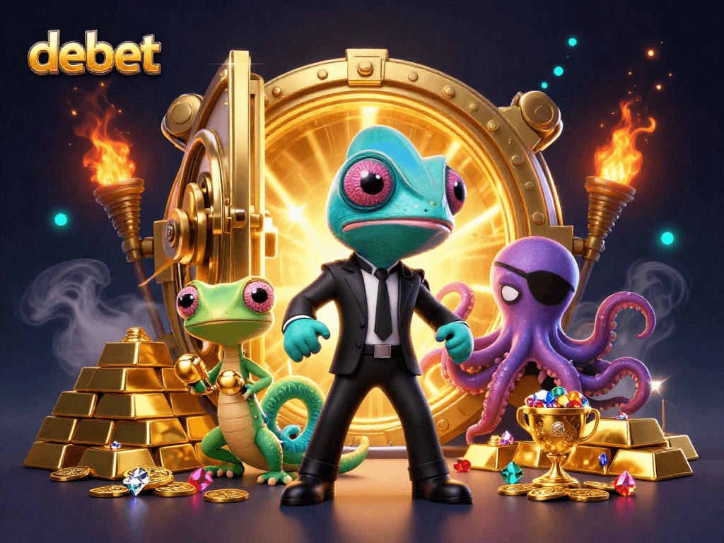 Experience the thrilling world of debet, where secret agents and treasures collide in an exciting casino adventure.