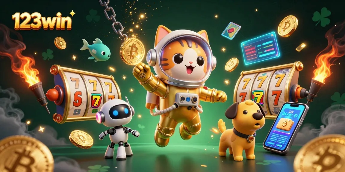 Engage with 123win in a vibrant galaxy of casino games enjoying exciting jackpots.