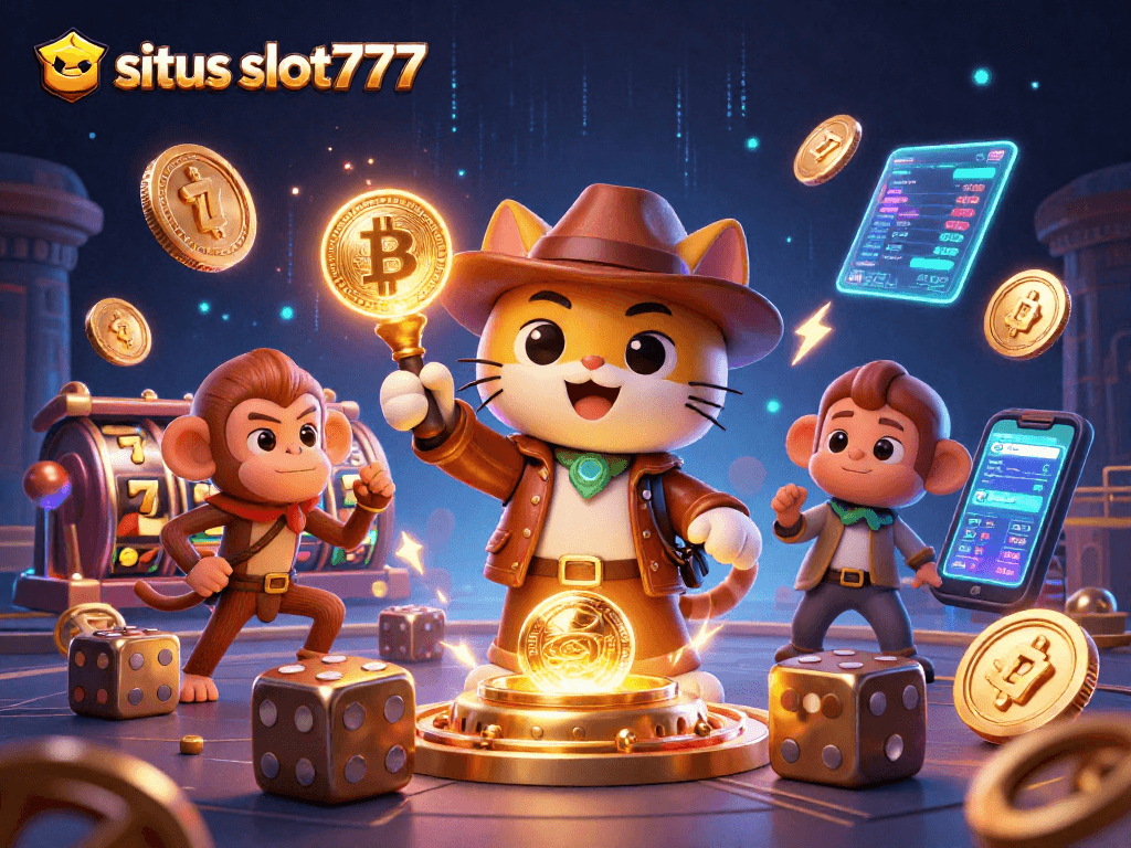 Engage with situs slot777 for a thrilling adventure in online slots featuring vibrant characters and jackpot excitement.