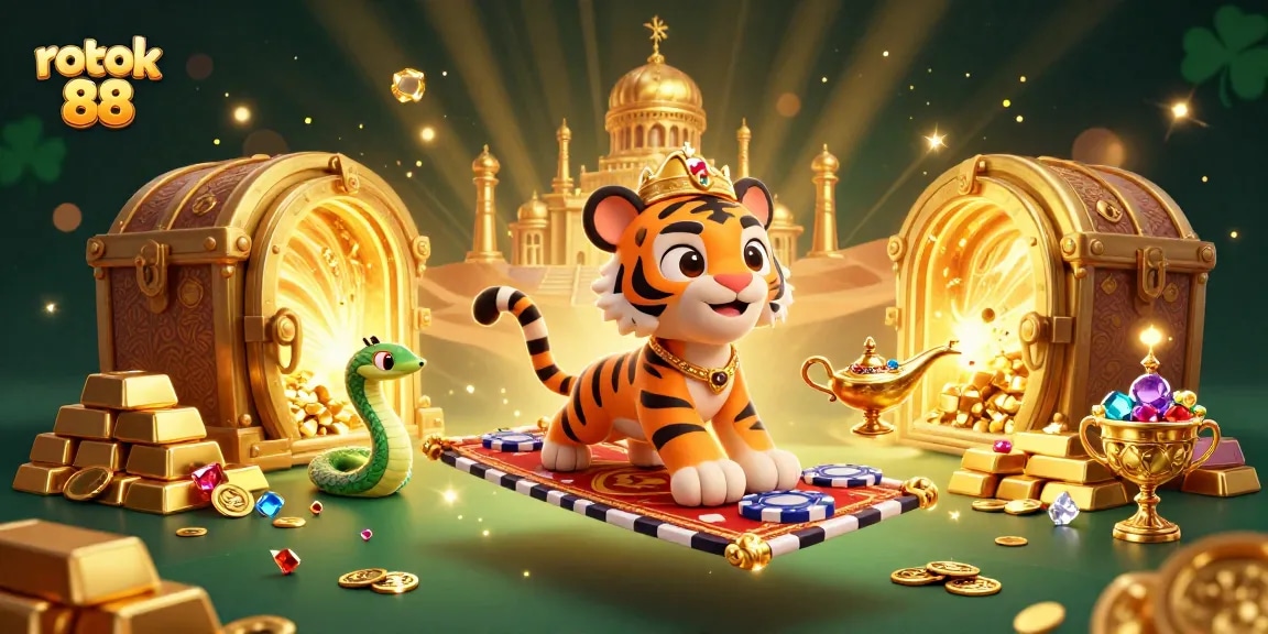 Experience the magic of rokok 88 as players embark on thrilling adventures in a rich casino environment.