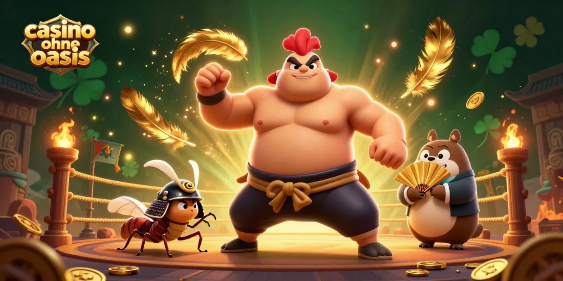 Experience the thrilling action of casino ohne oasis with lively characters in a dynamic 3D scene.