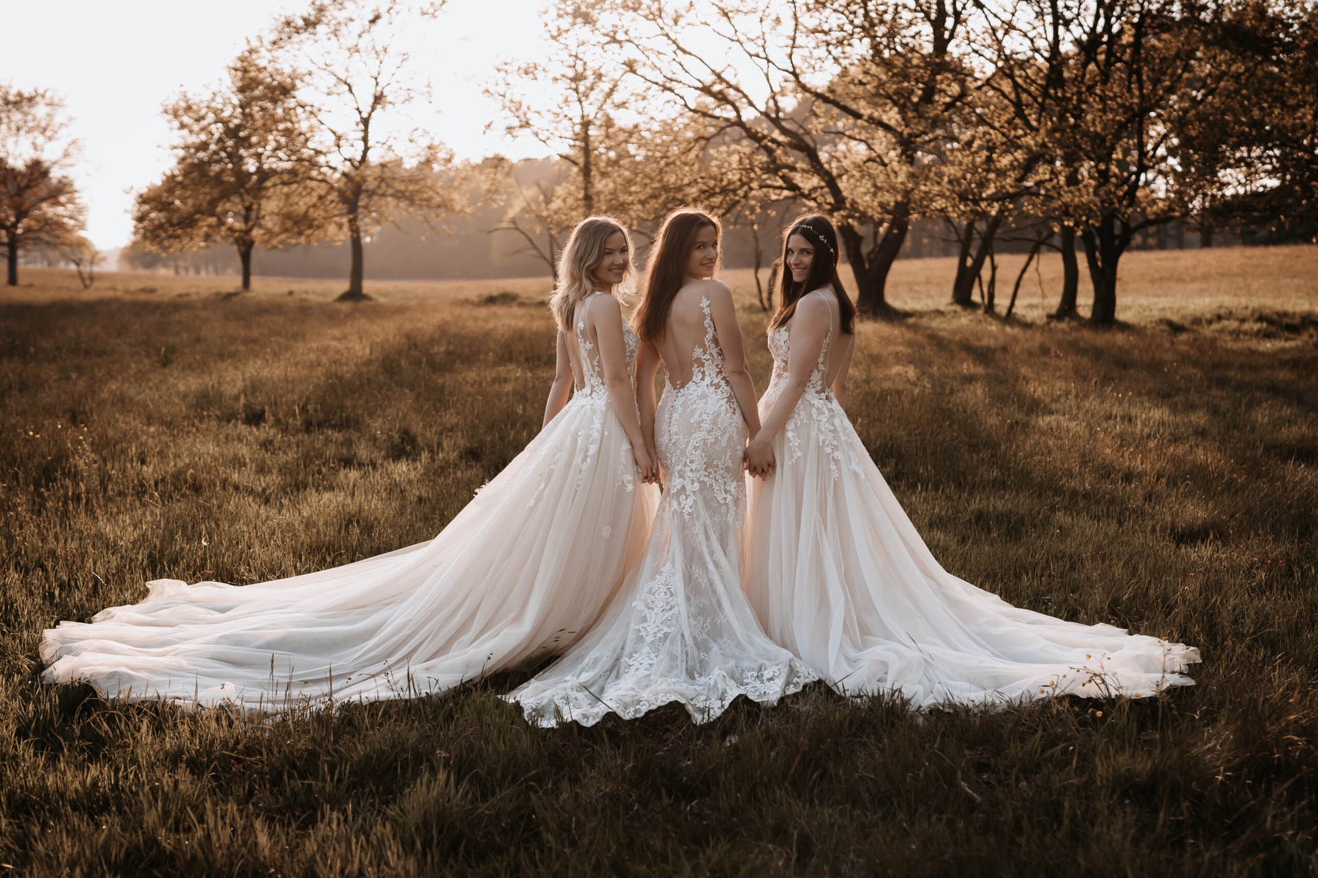Von einer Prinzessin inspirierte Brautkleider wie im Märchen