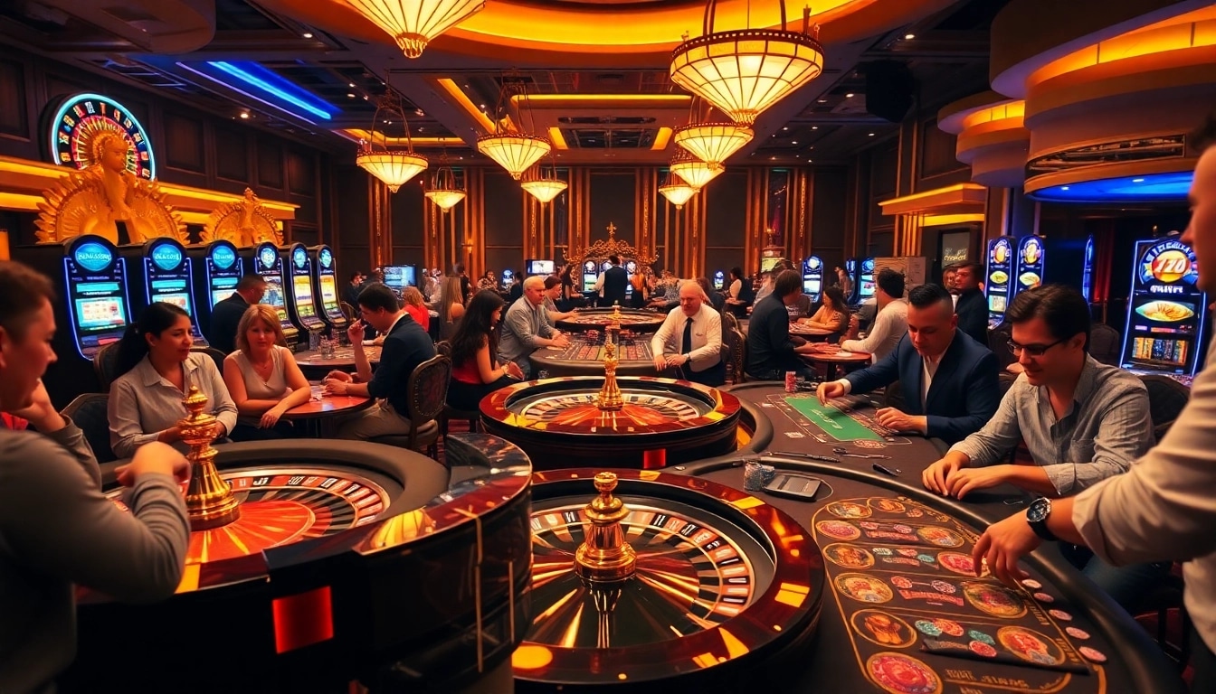 Engaging players at HM88 experiencing vibrant casino excitement and thrilling games.