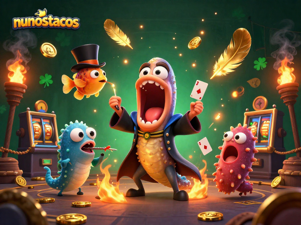 Experience the excitement of nunostacos through thrilling card magic with an eerie sea twist.