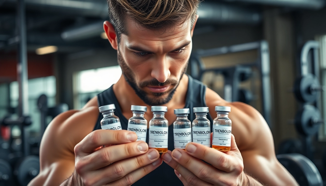 Aufnahme von trenbolon preis bei einer Fitnessüberprüfung in einem modernen Fitnessstudio.