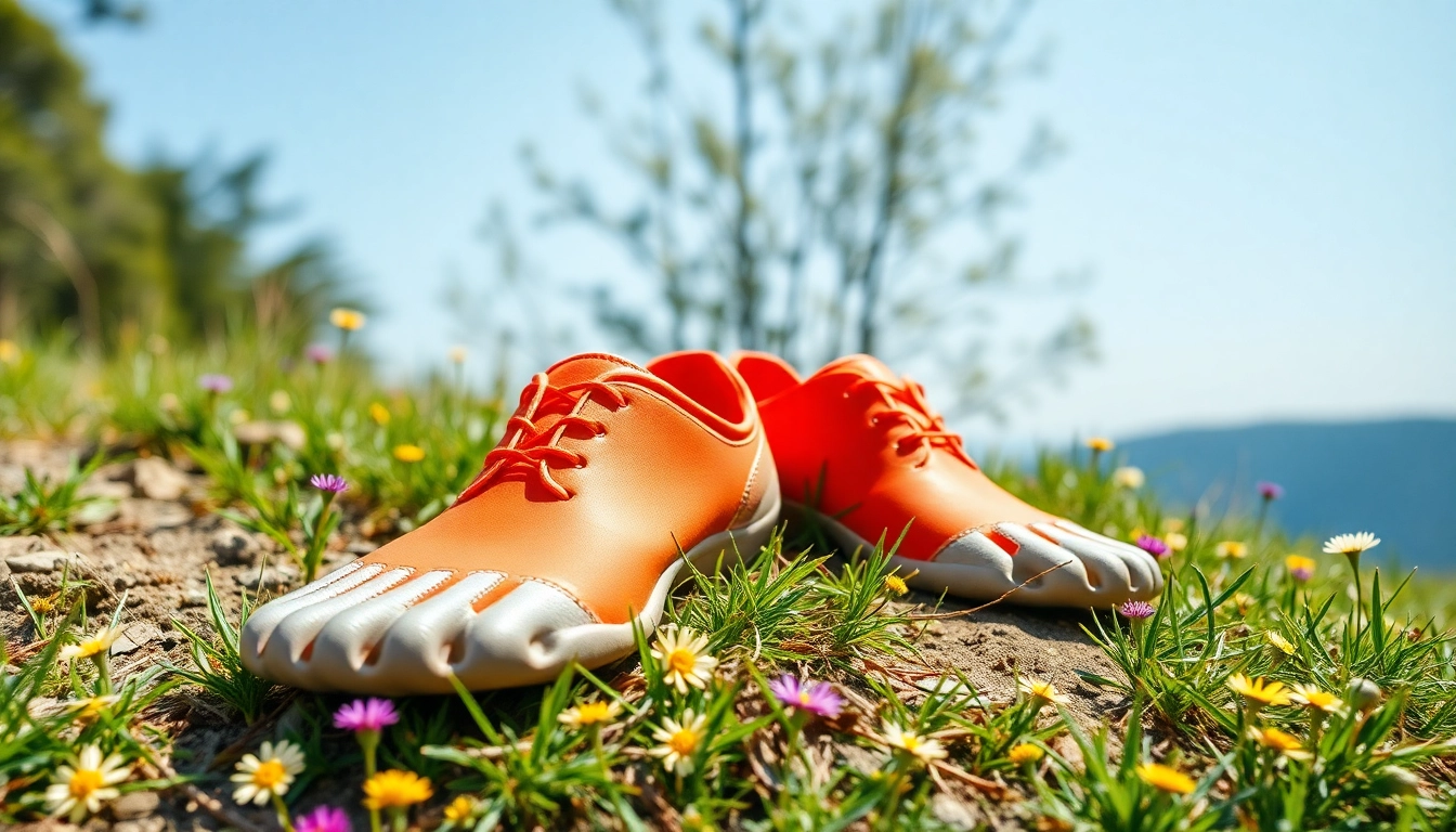 Trage bequeme Barefoot-Schuhe für natürlichen Komfort in der Natur