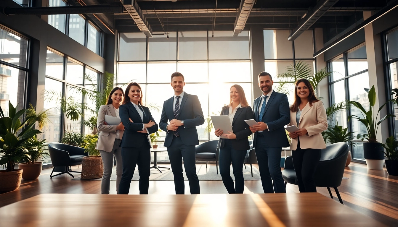 Professioneller Businessfotograf München dokumentiert eine dynamische Teaminteraktion in einem modernen Büro.