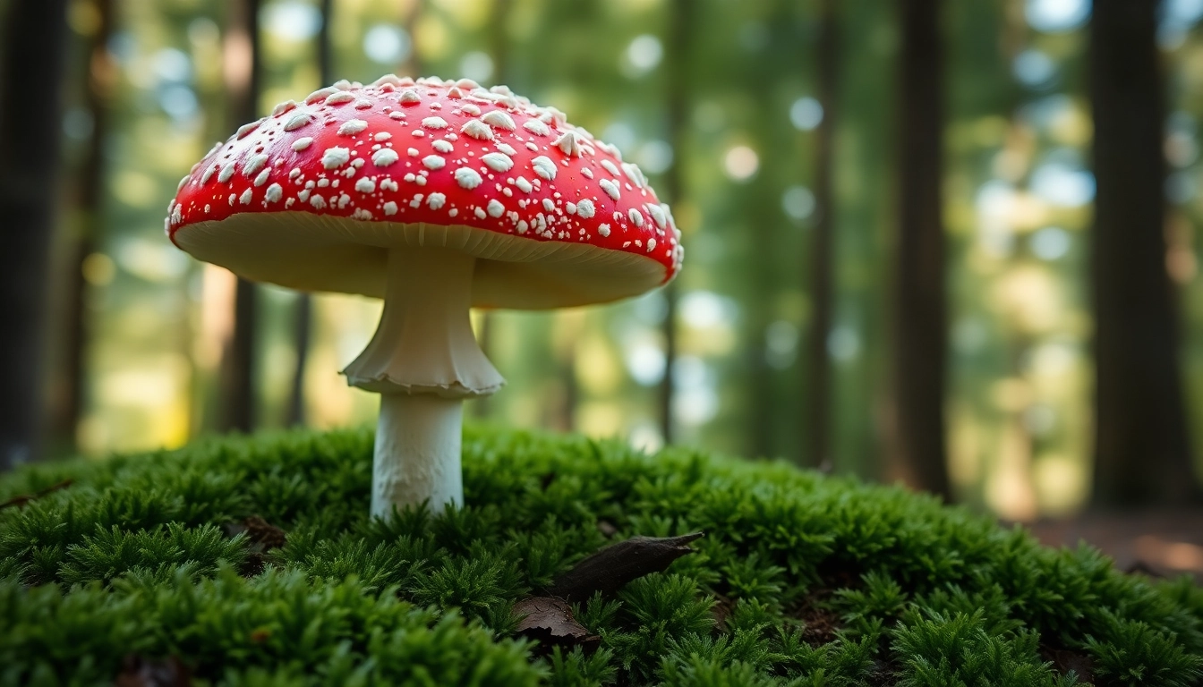 Fliegenpilz bestellen: Hochwertige Fliegenpilze in der natürlichen Umgebung entdecken.