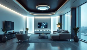 Klimaanlage kosten in einem stilvollen Raum mit moderner Klimaanlage und elegantem Design.