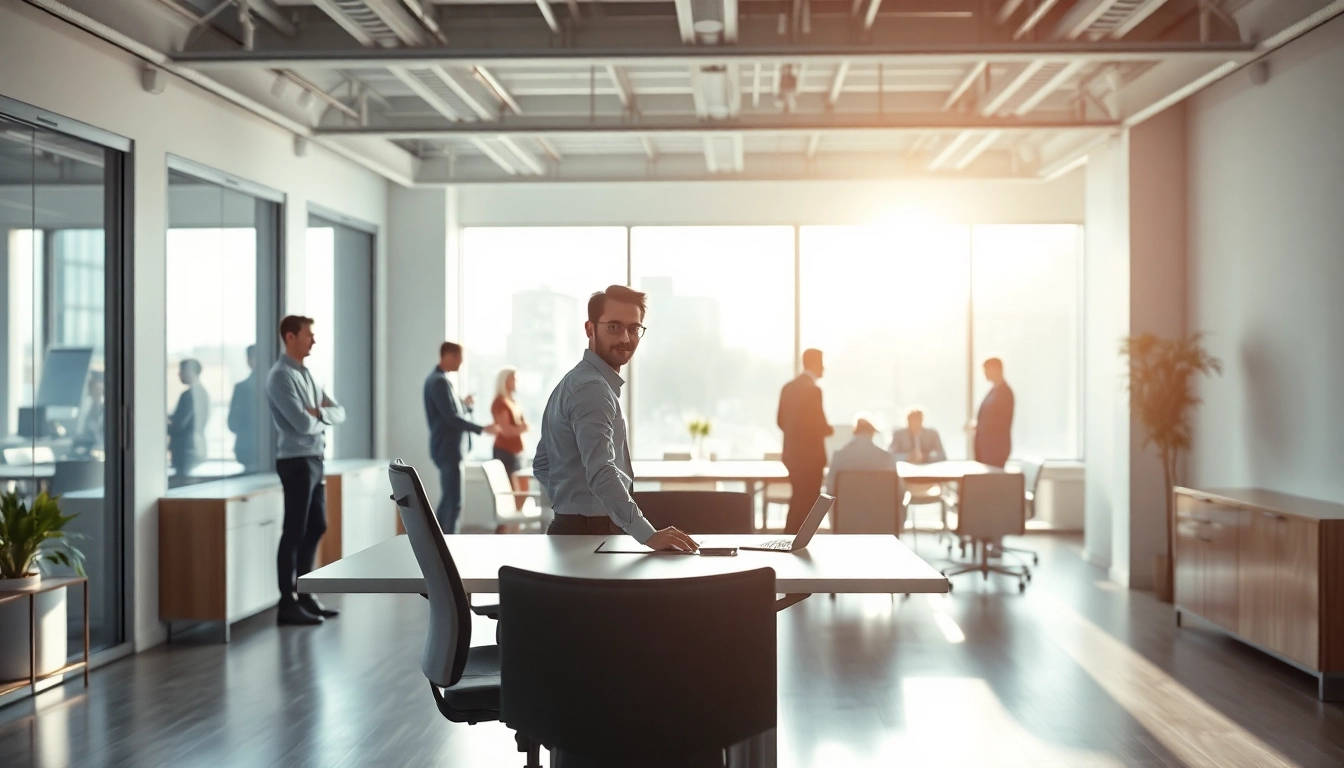 Professionelle Teamarbeit bei Headhunter München in einem modernen Büro umsetzen.