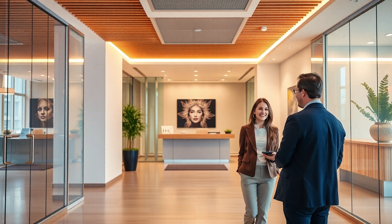 Professionelles Team von Headhuntern Halle Saale im modernen Büro bei einem Beratungsgespräch.