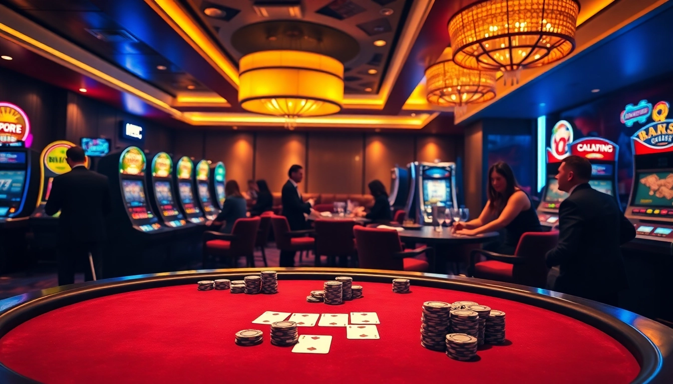 Experience luxurious gambling excitement at https://topclub.website/ with lively tables and vibrant lights.