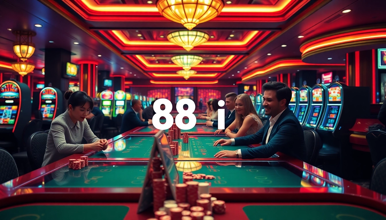 Engage in thrilling online casino games at link 88i with vibrant tables and exciting slot machines.