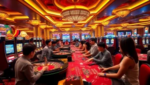 Experience the thrill of gamebaidoithuong with exciting casino gameplay and vibrant atmosphere.