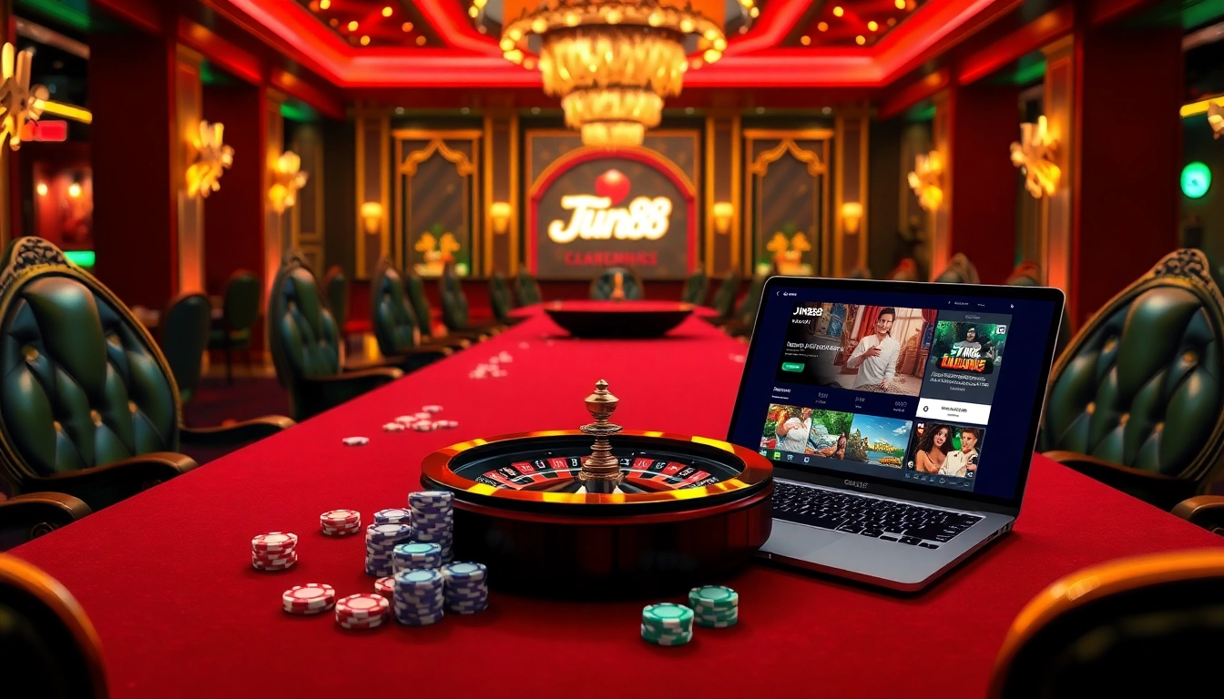 Experience the excitement of betting at https://jun88.pizza/ with vibrant casino visuals and dynamic gameplay.