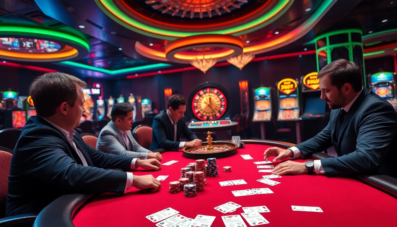 Trải nghiệm các chiến lược poker đầy kịch tính và sự phấn khích của casino tại https://luck8.com qua hình ảnh sống động.