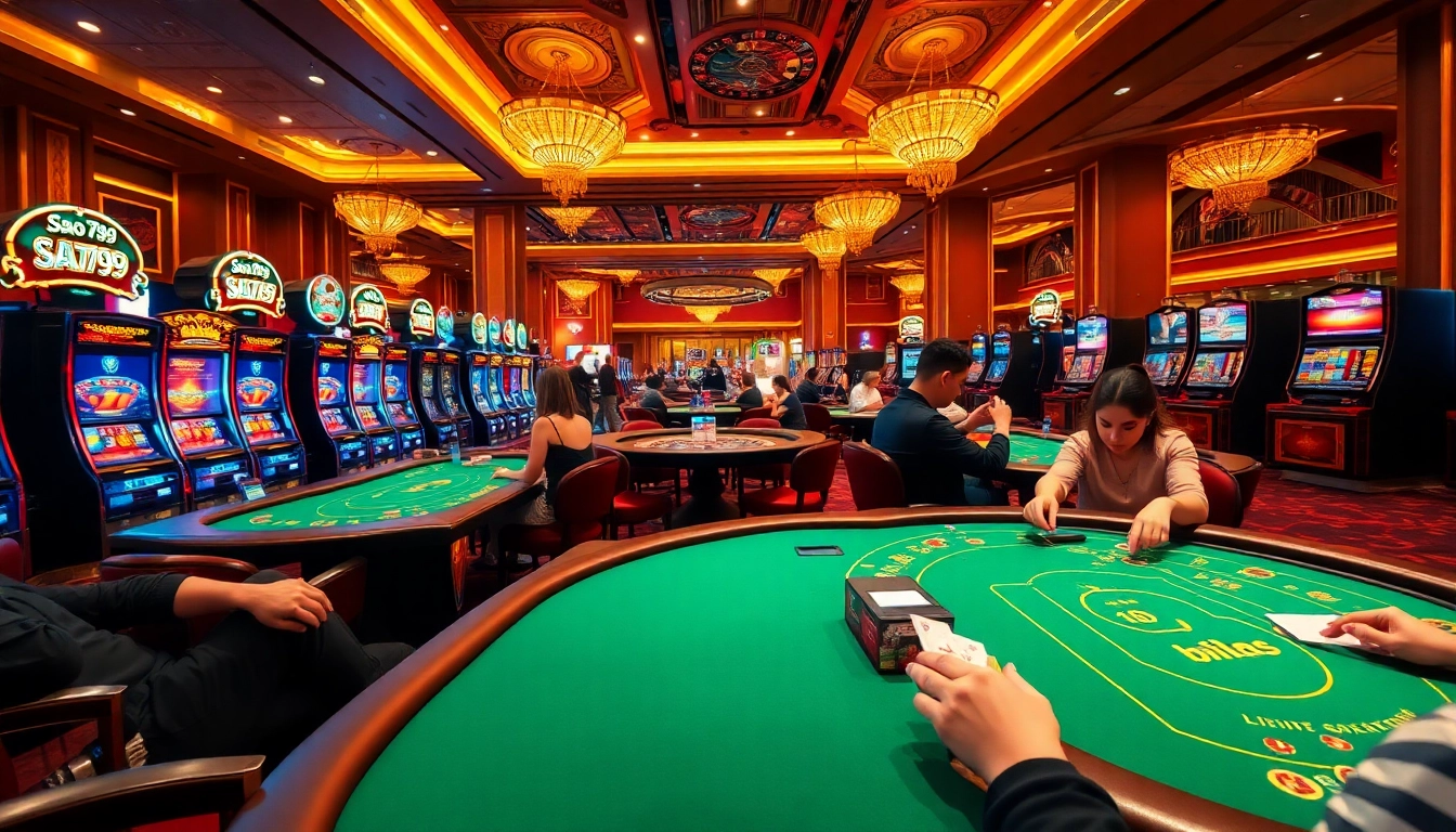 Experience excitement at SAO789 casino with vibrant gameplay and stunning tables.