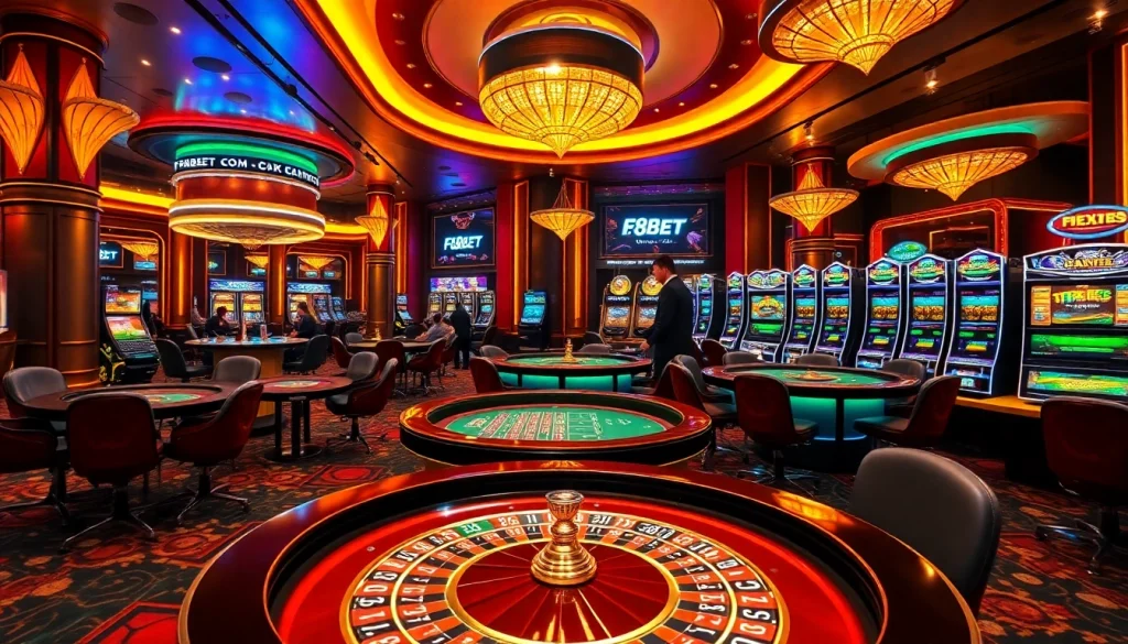 Experience the excitement at F8BET.COM with vibrant casino gaming and professional dealers