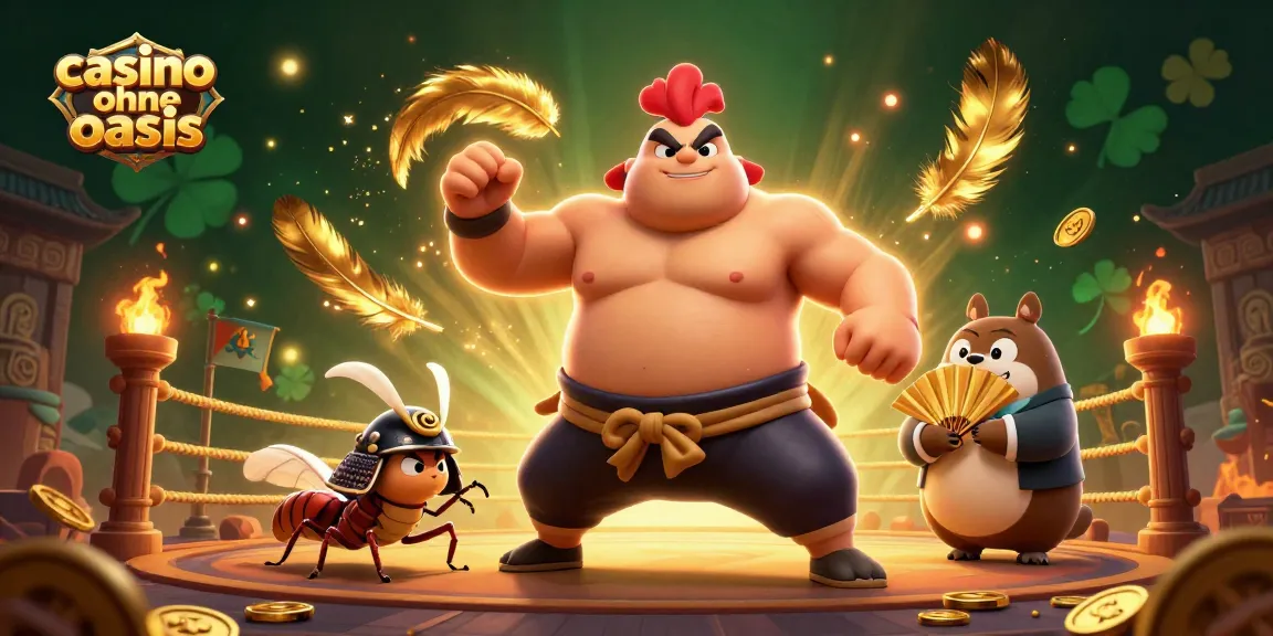 Experience the thrilling action of casino ohne oasis with lively characters in a dynamic 3D scene.